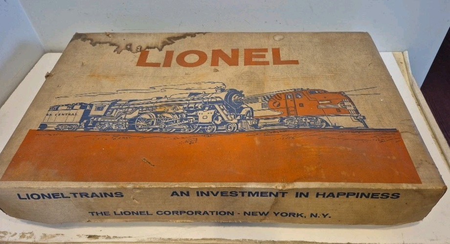 Vintage Lionel O Gauge train set #11500 Engine 2029 w 6 Cars runs 1965