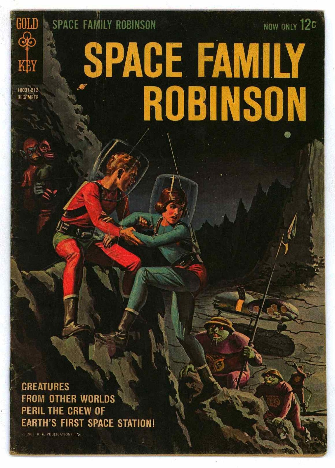 GOLD KEY SPACE FAMILY ROBINSON #1 Fine 6.0 FIRST EDITION DEC 1962 Comics