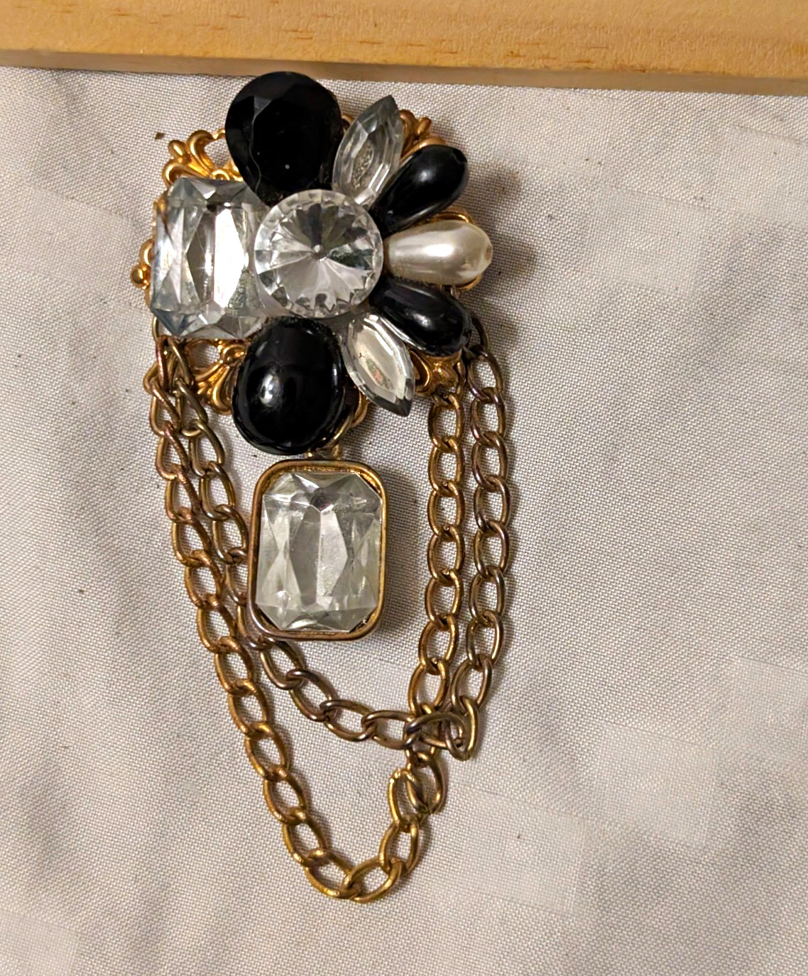 Vintage Gold Tones With Faux Pearls And Beads