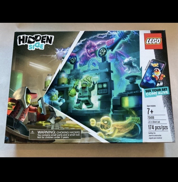 Lego Hidden Side New Sealed 70418 JBs Ghost Lab RETIRED Original 174 Pieces