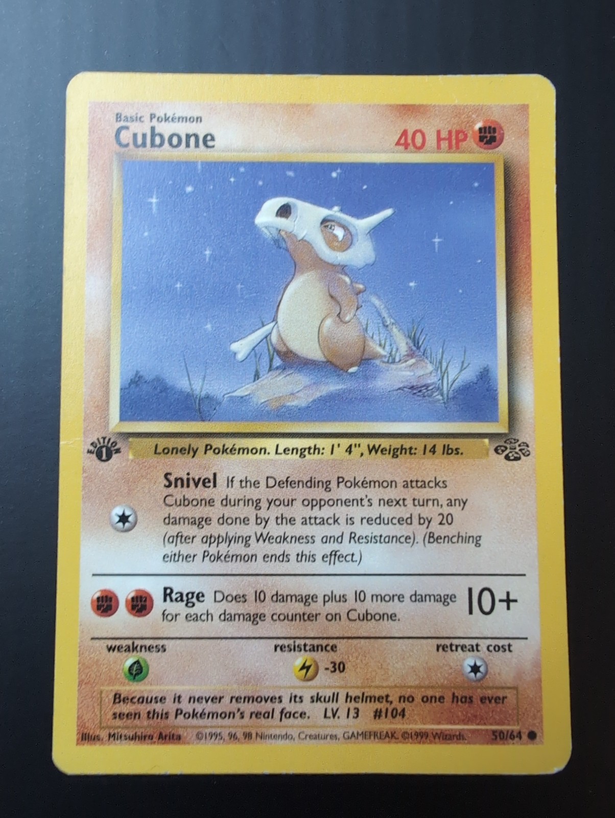 Cubone 50/64 Jungle Regular Cubone 50/64 Jungle Regular