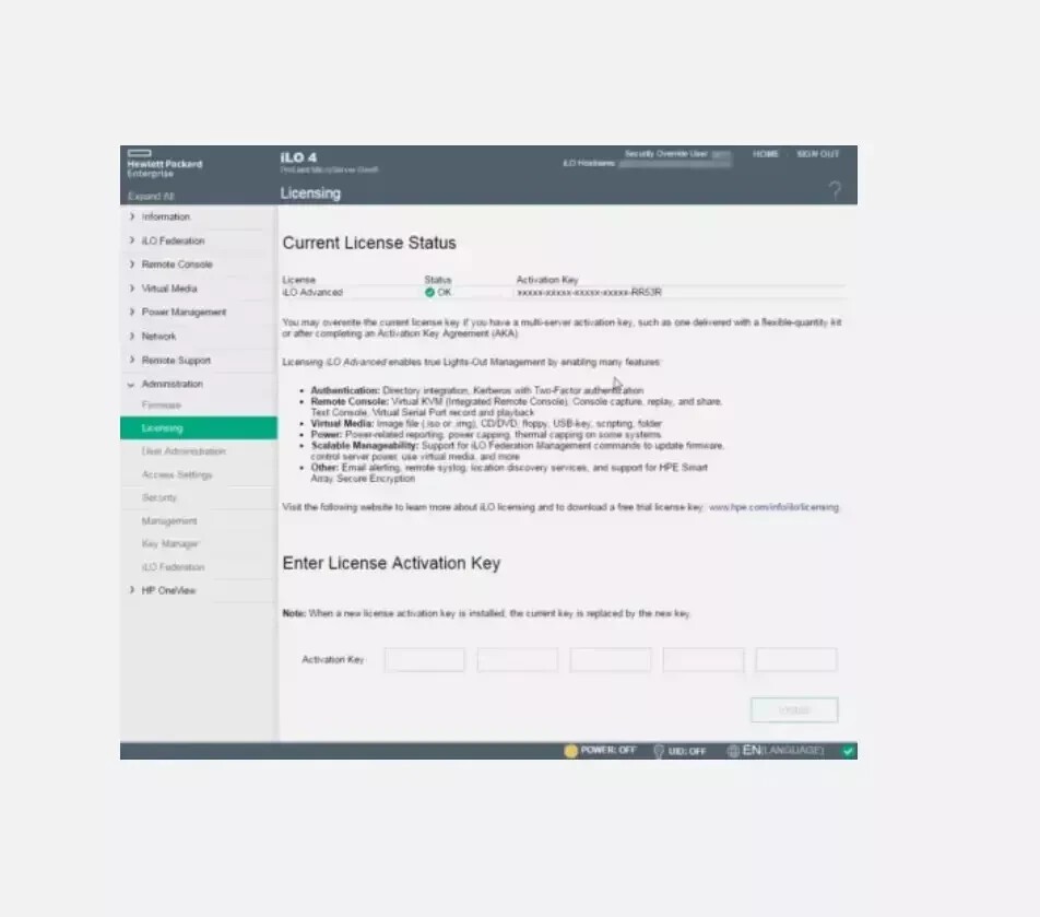 HP HPE Lifetime Advanced License key iLO 2/3/4/5 Gen 10 11 Fast Shipping