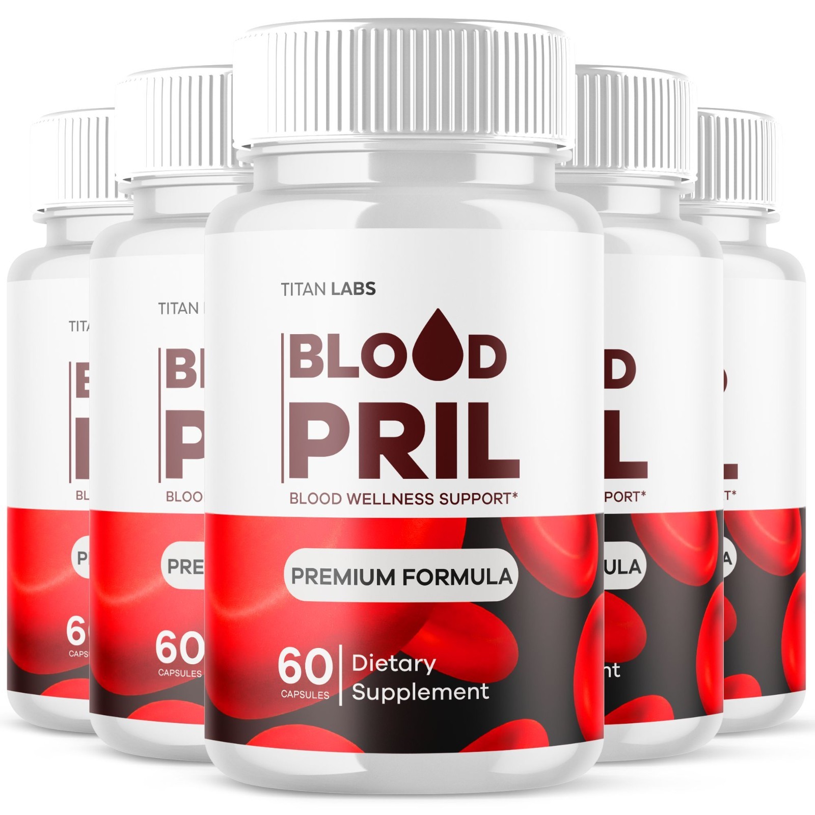 (5 Pack) Bloodpril Advanced Blood Health Support Formula Blood Pril 300 Capsules (5 Pack) Bloodpril Advanced Blood Health Support Formula Blood Pril 300 Capsules