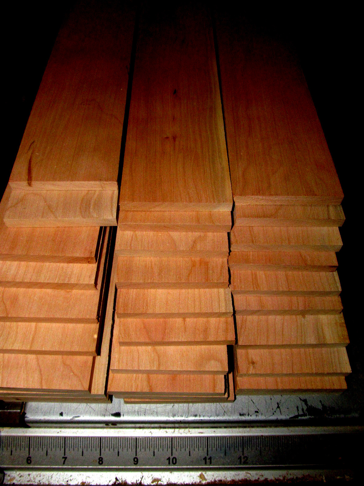 TWENTY BEAUTIFUL THIN, KILN DRIED, SANDED CHERRY 12\