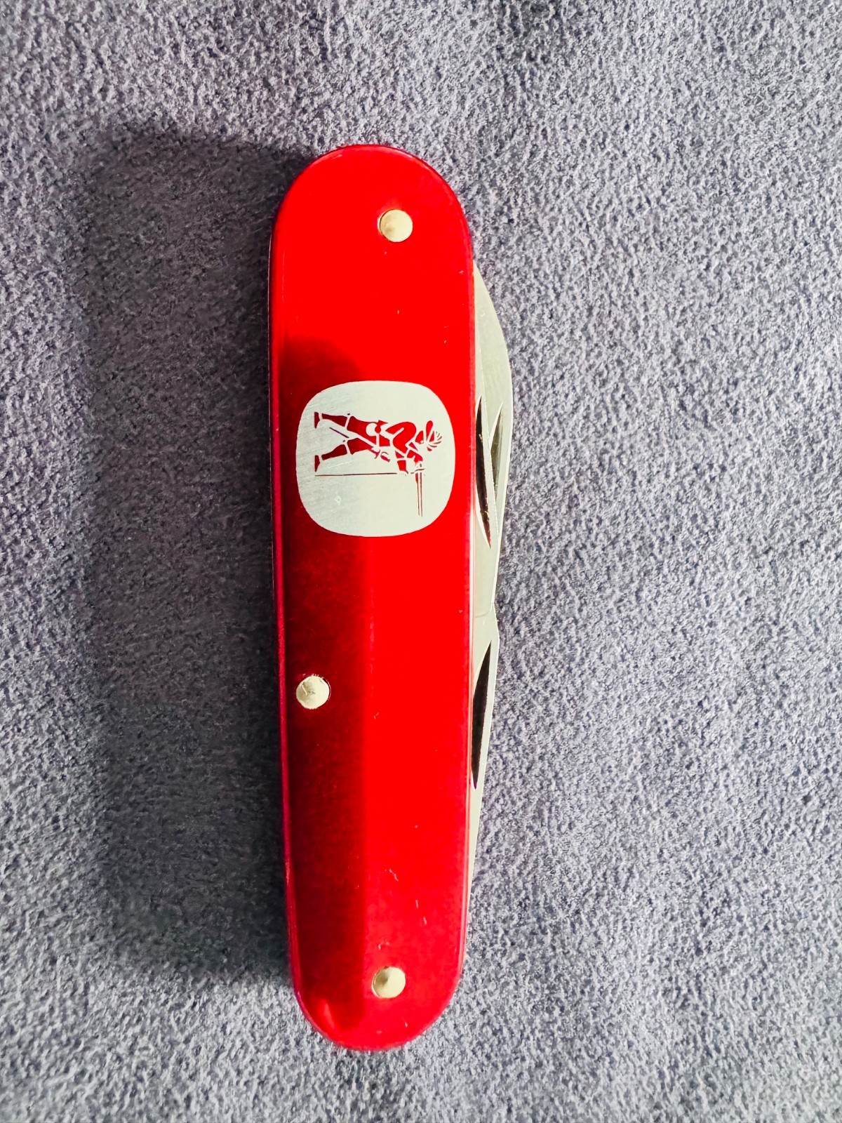 Victorinox Smooth Alox Cadet 84mm Very Rare find Vintage Elinox Stamped