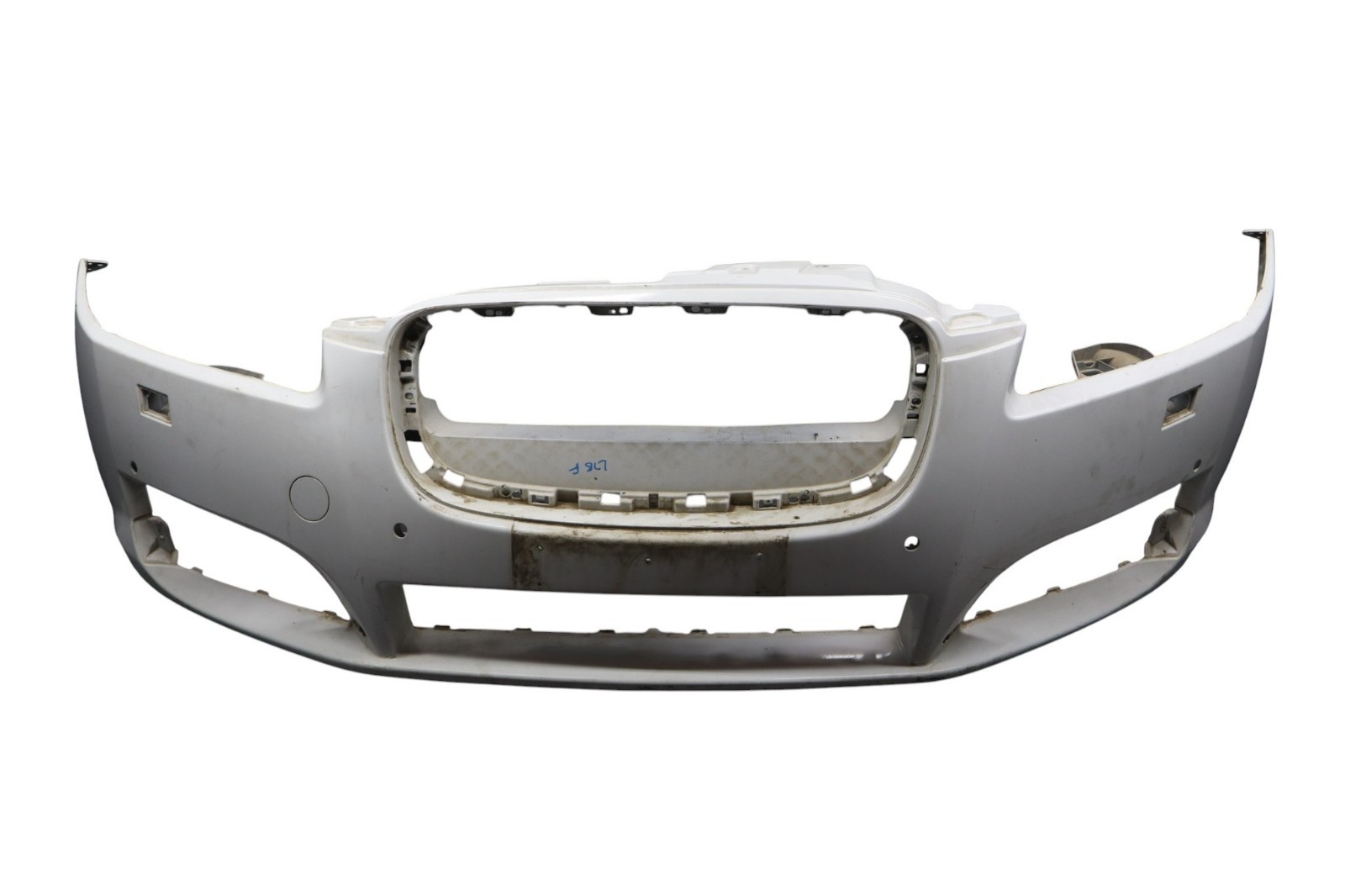 12-15 Jaguar XF X250 Front Bumper Cover Panel Assembly White CX2317C831BB Oem