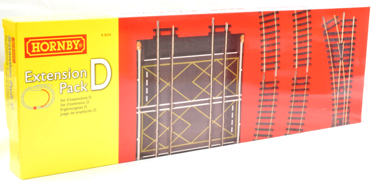 Hornby Extension Pack D 1:76 Scale 00 Gauge Train Track R8224