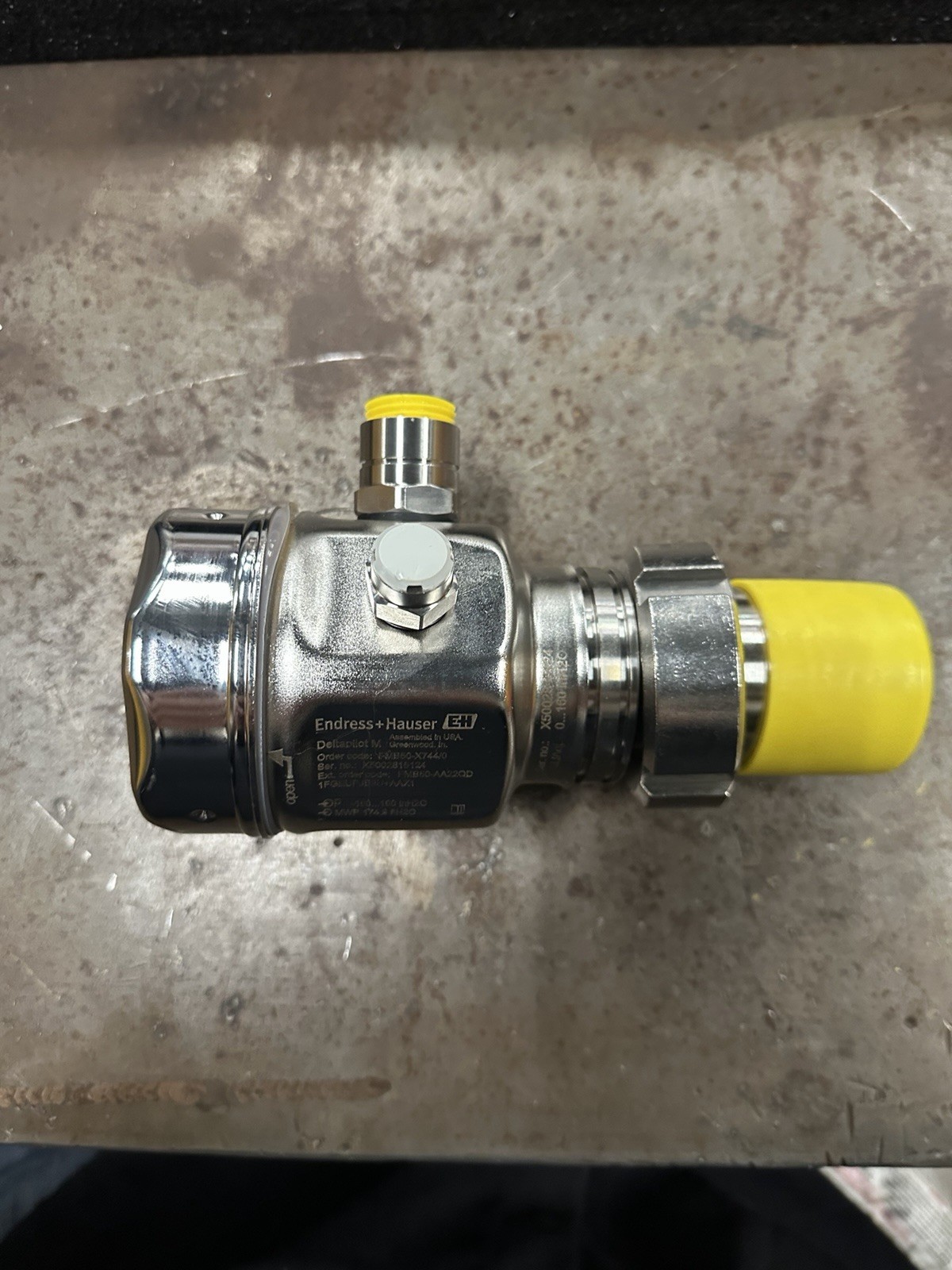 endress hauser pressure transmitter