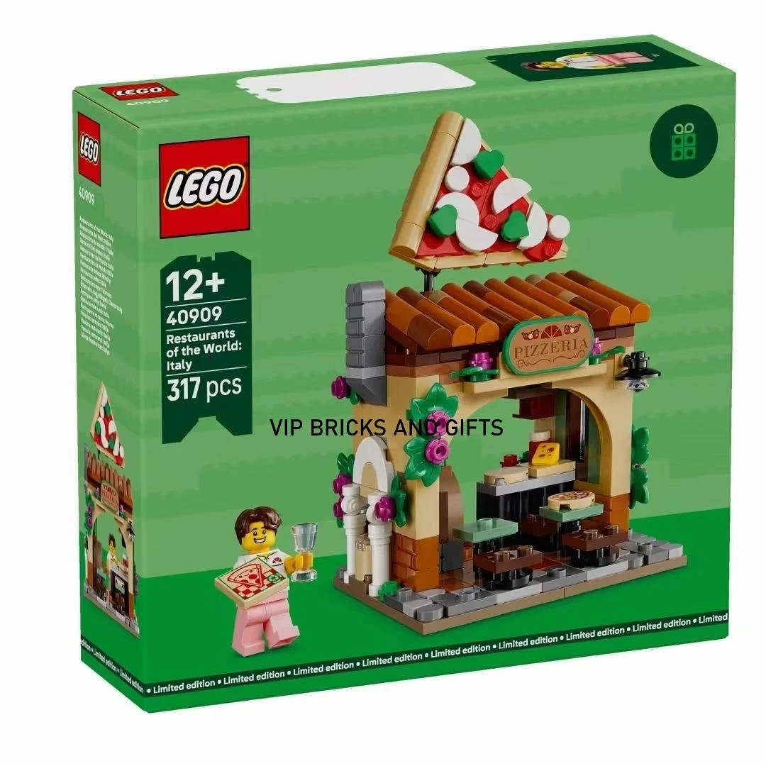 Lego 40909 Italy Restaurant Trattoria BRAND NEW SEALED SHIP IN EXTRA BOX