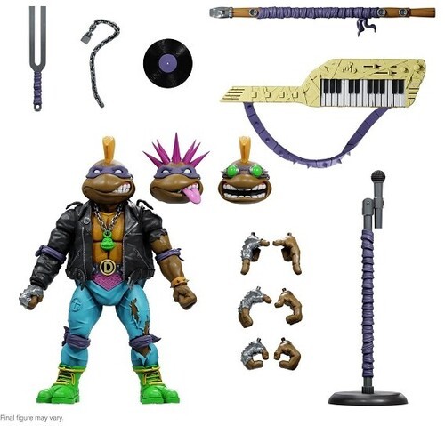 Super7 Ultimates Teenage Mutant Ninja Turtles TMNT Punker Don 7 in Action Figure Super7 Ultimates Teenage Mutant Ninja Turtles TMNT Punker Don 7 in Action Figure