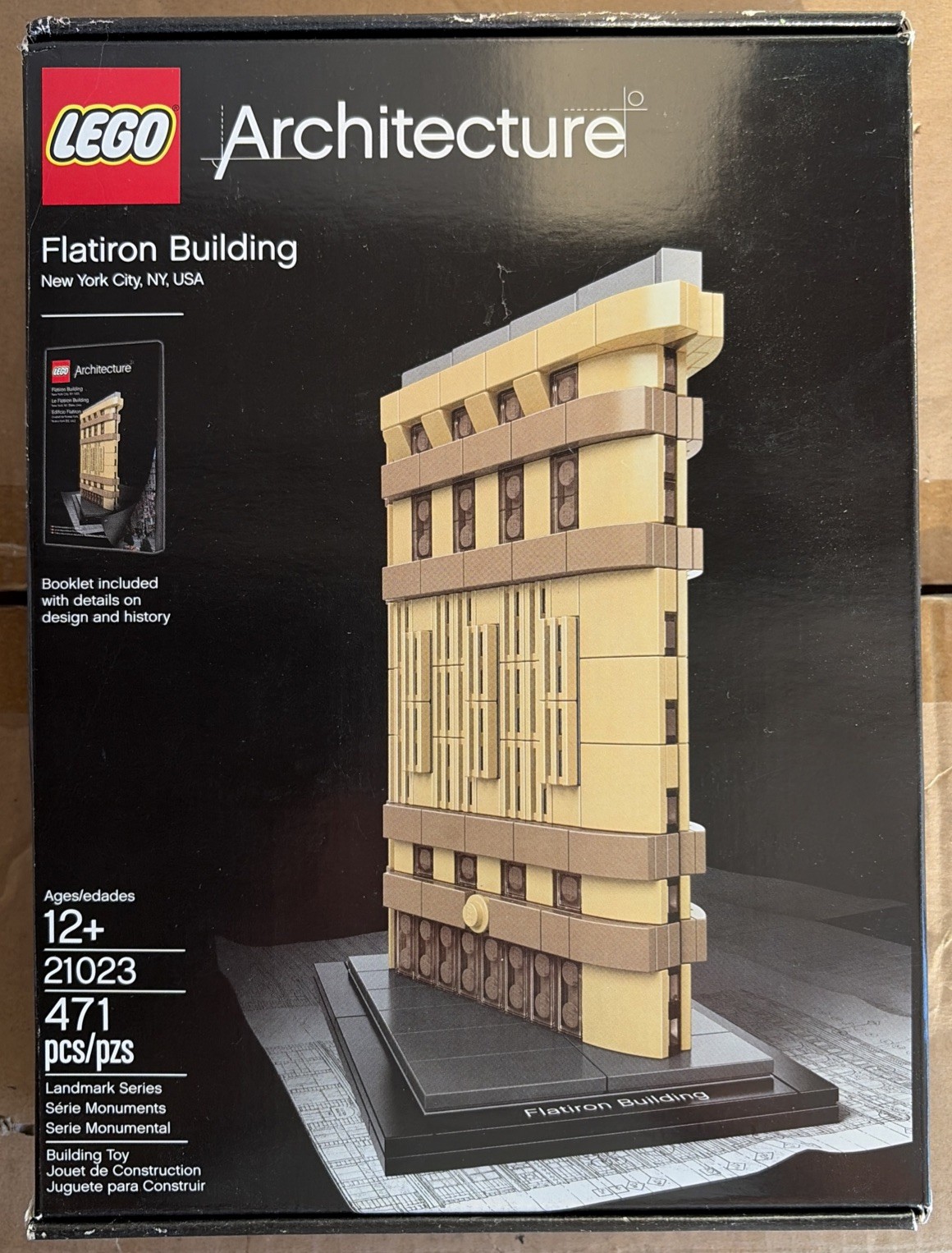 LEGO Architecture 21023 Flatiron Building brand new sealed box New York LEGO Architecture 21023 Flatiron Building brand new sealed box New York