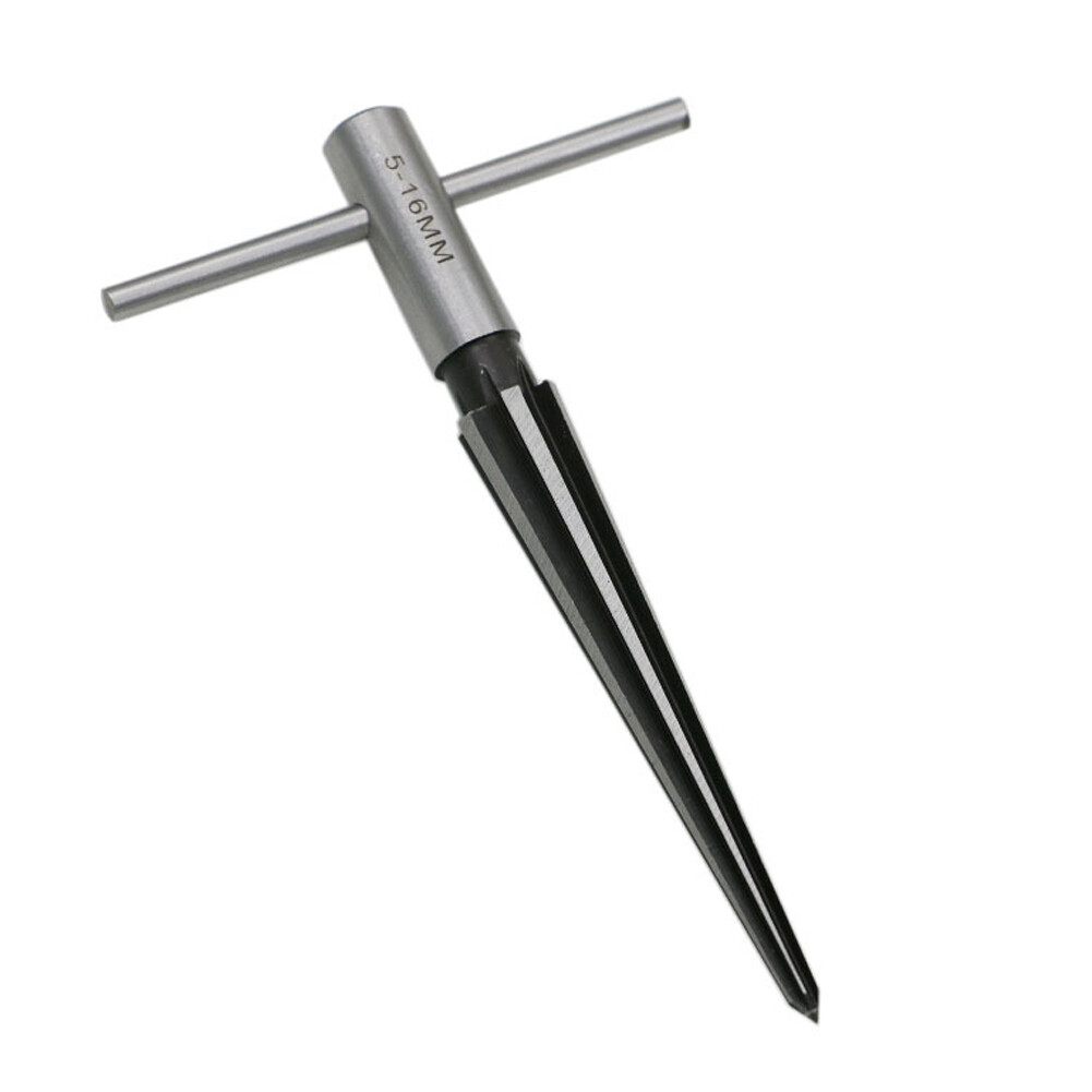 Tapered Hand Reamer 5 - 16mm Enlarge holes neatly without power tools