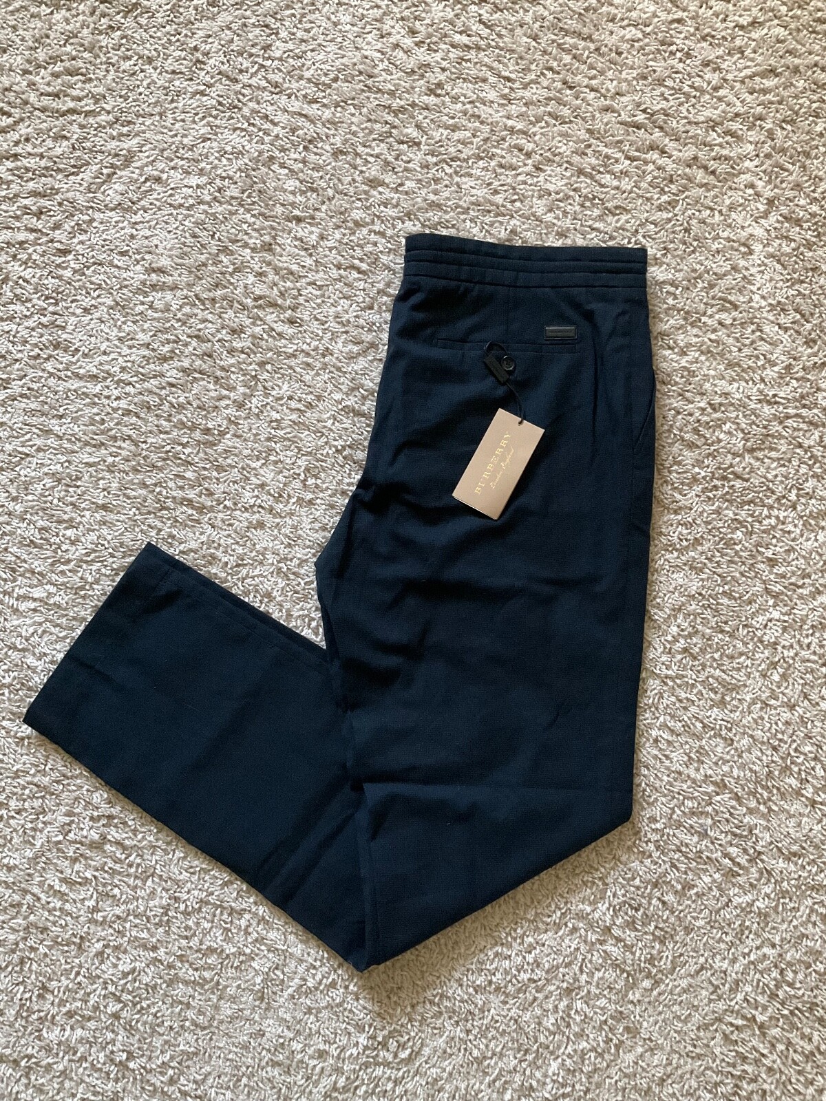 Burberry Staveley Four-Pocket Pants Size 54 EU  (44 US) NAVY