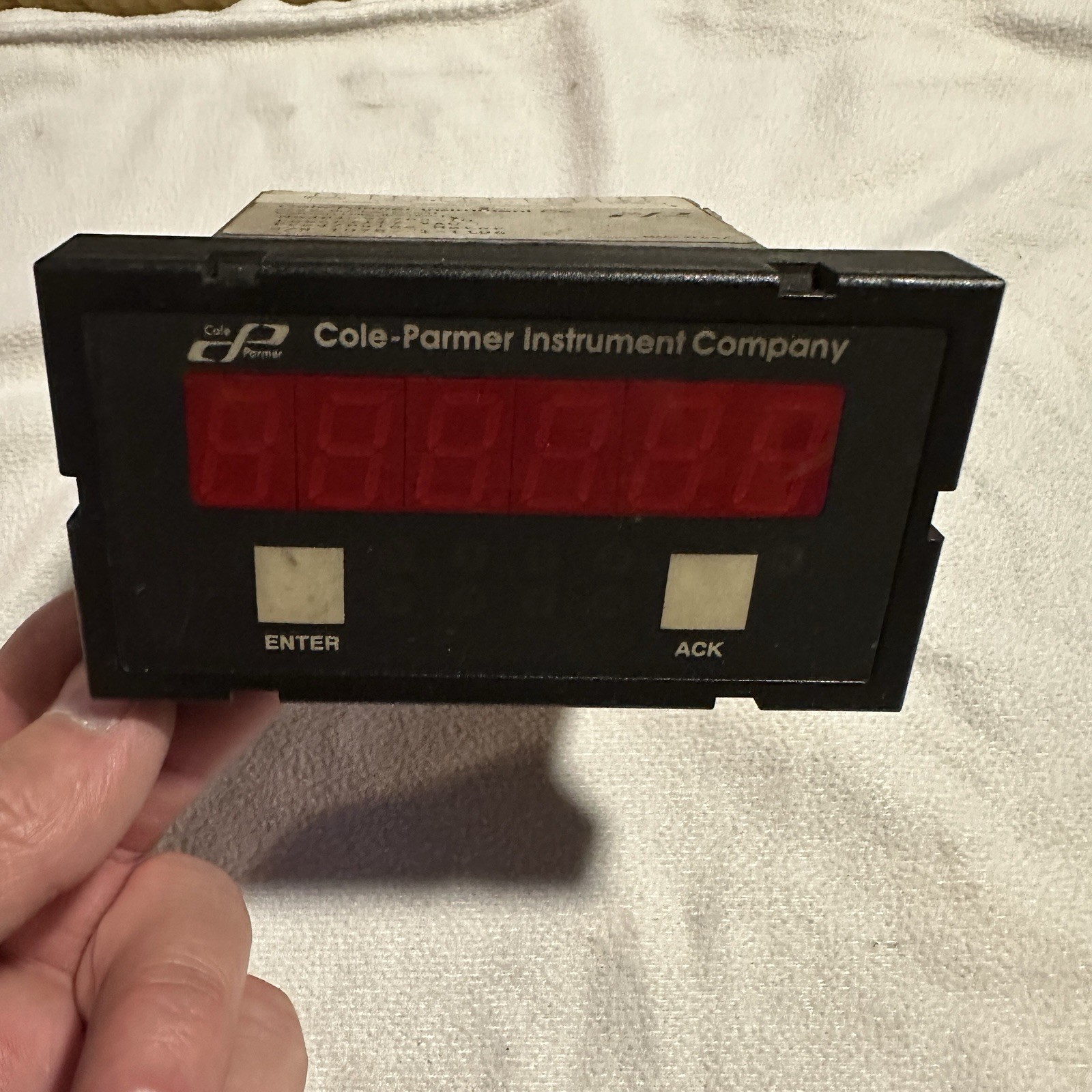New Old Stock Cole-Parmer Instrument Co 94785-00 Process Meter See Pics New Old Stock Cole-Parmer Instrument Co 94785-00 Process Meter See Pics