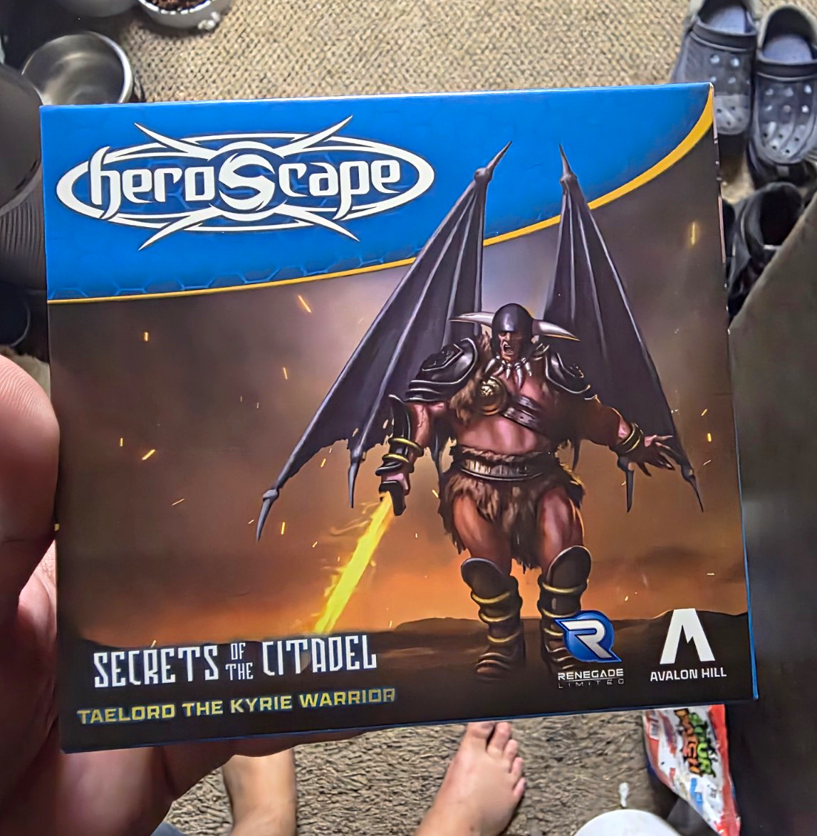 Heroscape Taelord The Kyrie Warrior Secrets of Citadel Painted