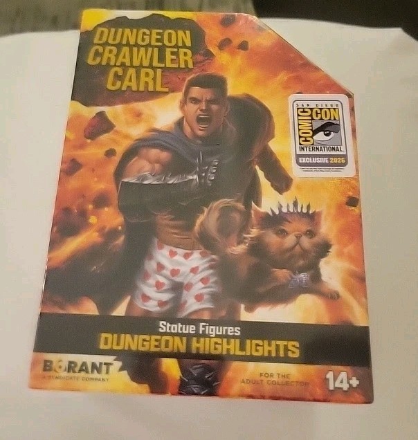 B4RANT Dungeon Crawler Carl Blind Box Dungeon Highlights SDCC 2026 sealed*
