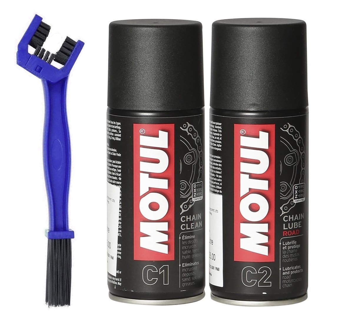 Geniune Motul Chain Cleaner and Lube With Cleaning Brush