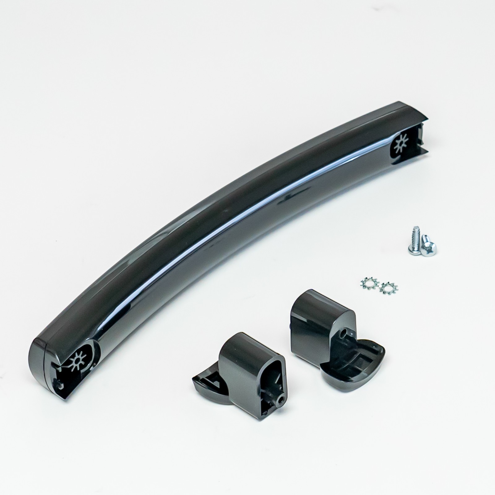 Choice Part WB15X10275 for GE Microwave Door Handle w/ 2 WB06X10939 and Hardware