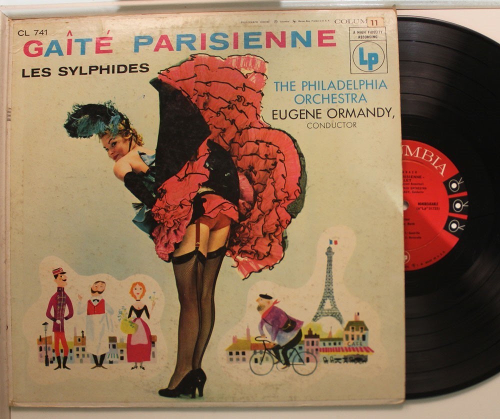 Eugene Ormandy, The Philadelphia Orchestra Lp Offenbach Gaite Parisienne Ballet,