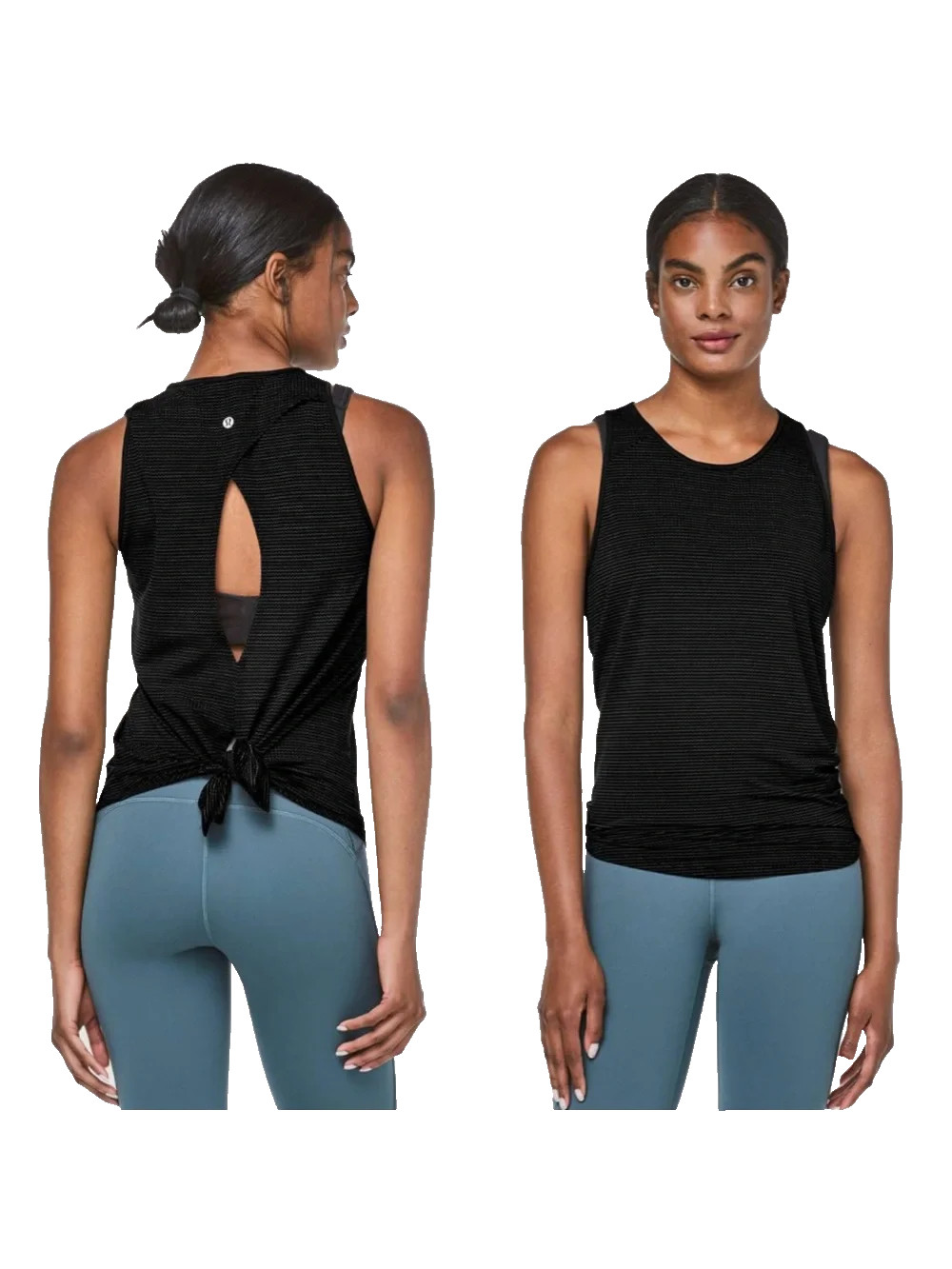 Lululemon Open Up Tank In Black Size 2 NWT