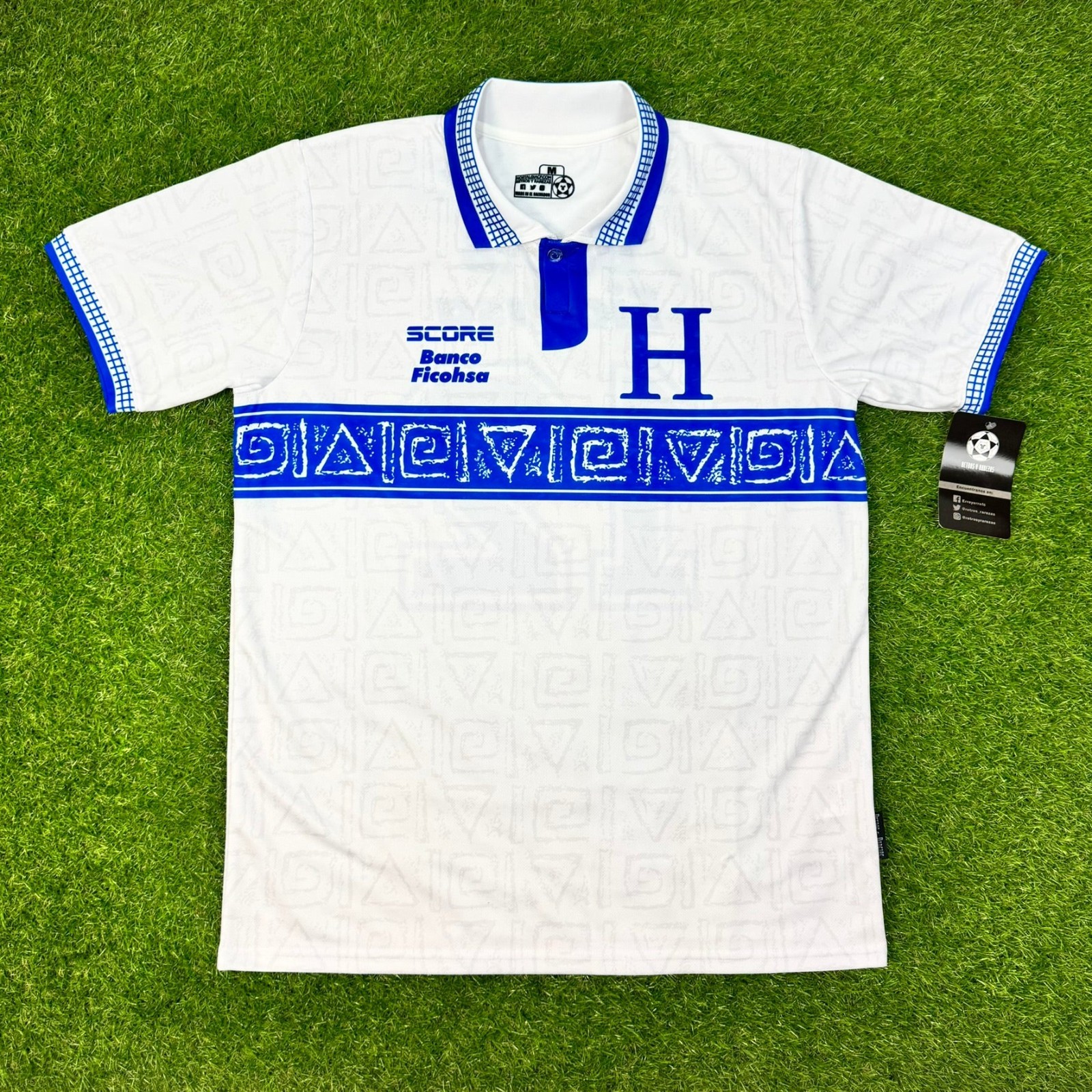 Honduras, Men\'s Retro Soccer Jersey, 1997 (Tallaje Grande)