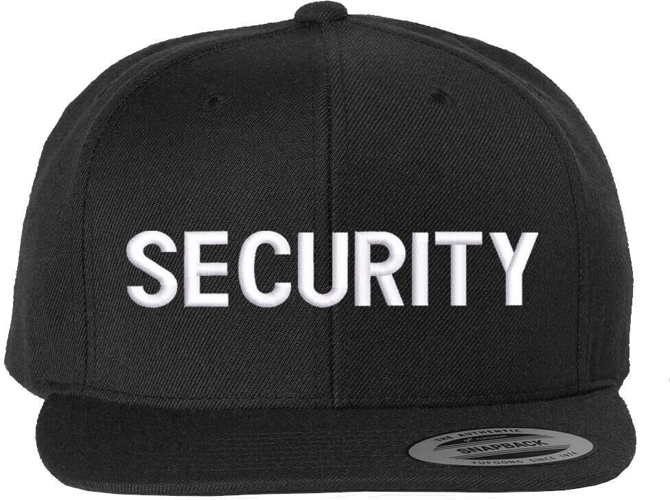 SECURITY Snapback Hat Uniform Guard Officer Agent Snap Back Security Hat SECURITY Snapback Hat Uniform Guard Officer Agent Snap Back Security Hat