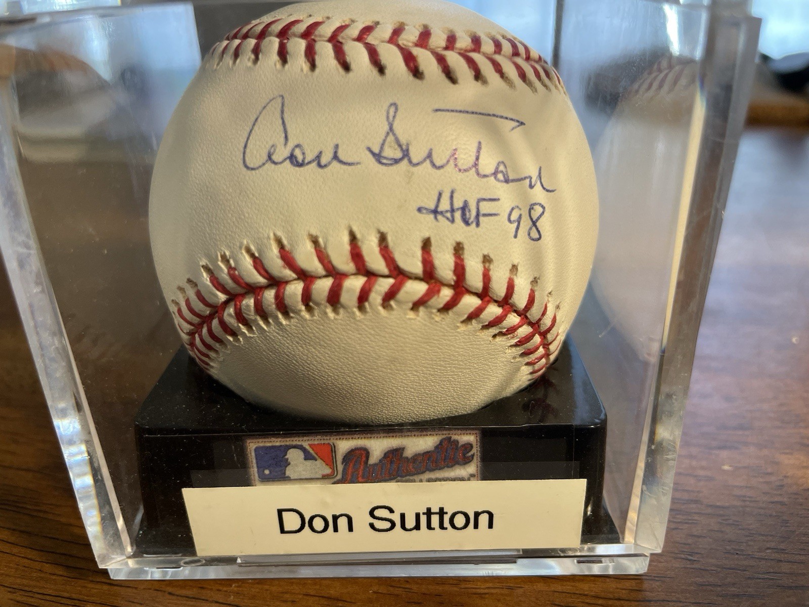 Don Sutton Signed Official MLB Baseball 