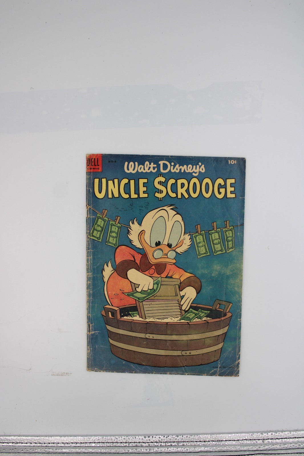 Walt Disney\'s Uncle Scrooge #6 (1954 Dell) Carl Barks VG/GD + 3.0-4.0 Complete