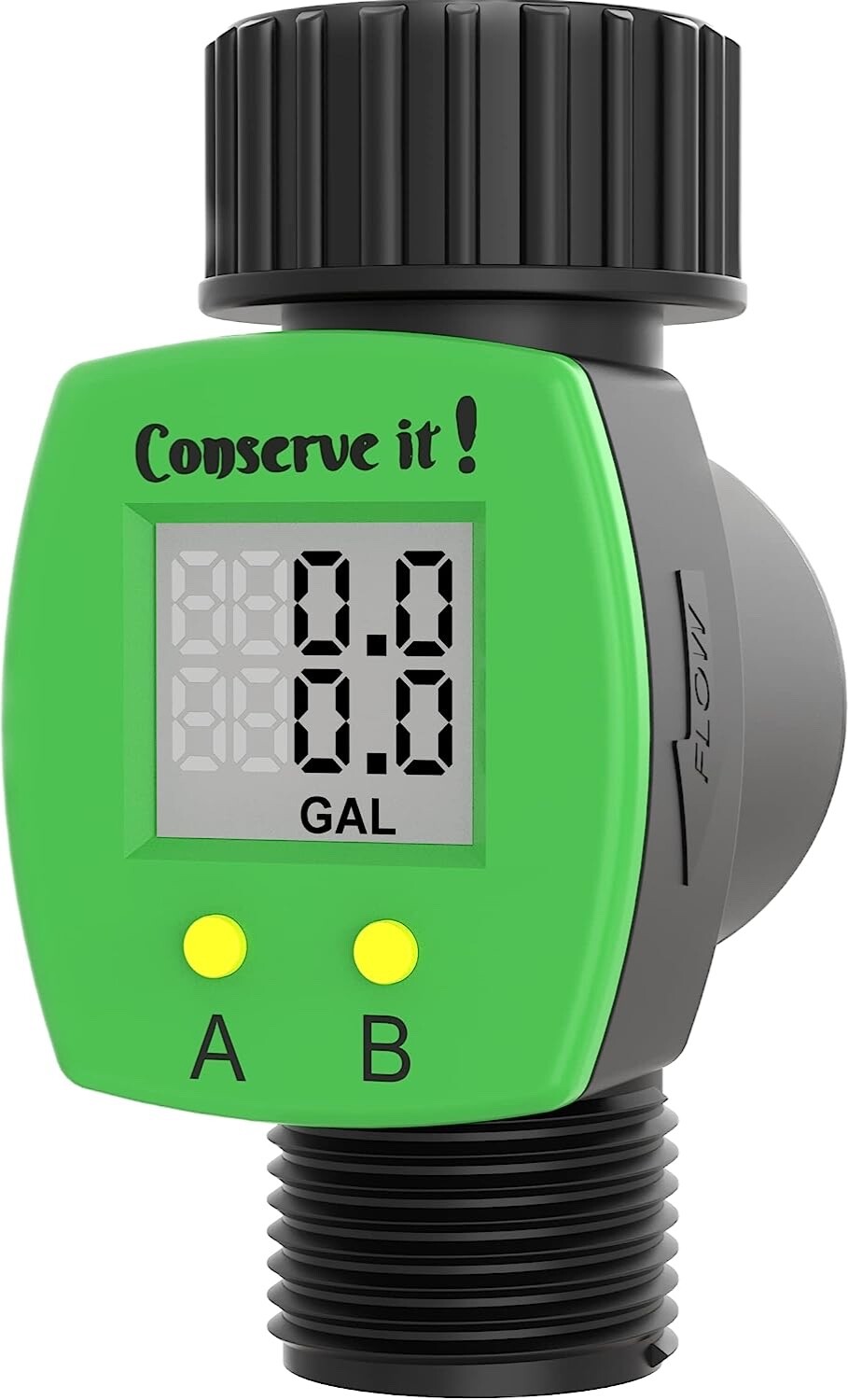Water Flow Meter for Garden Hose for Watering or Filling RV Tank - Monitor Usage Water Flow Meter for Garden Hose for Watering or Filling RV Tank - Monitor Usage