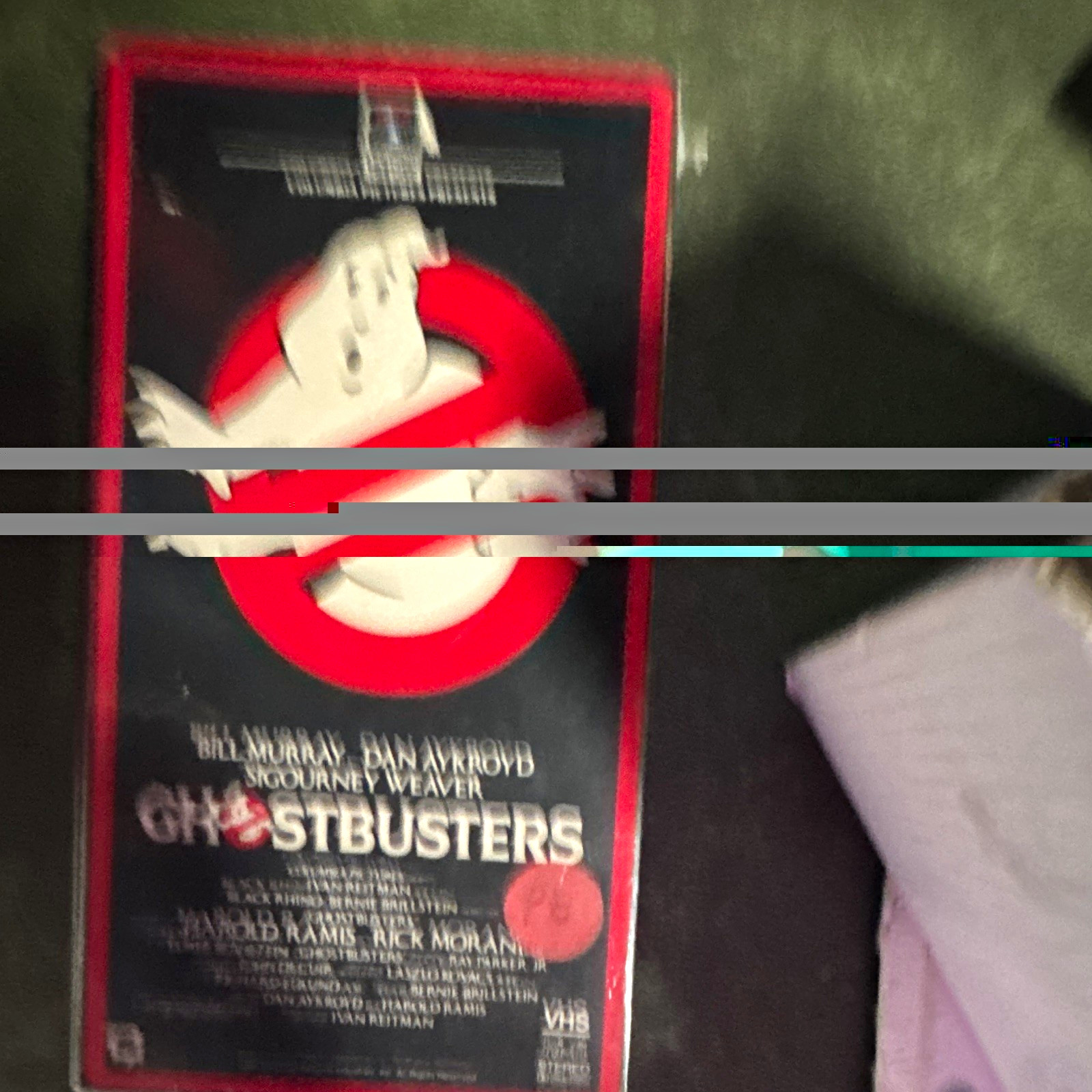 Ghostbusters VHS (1984) PG Full Screen NTSC Ivan Reitman Comedy Supernatural
