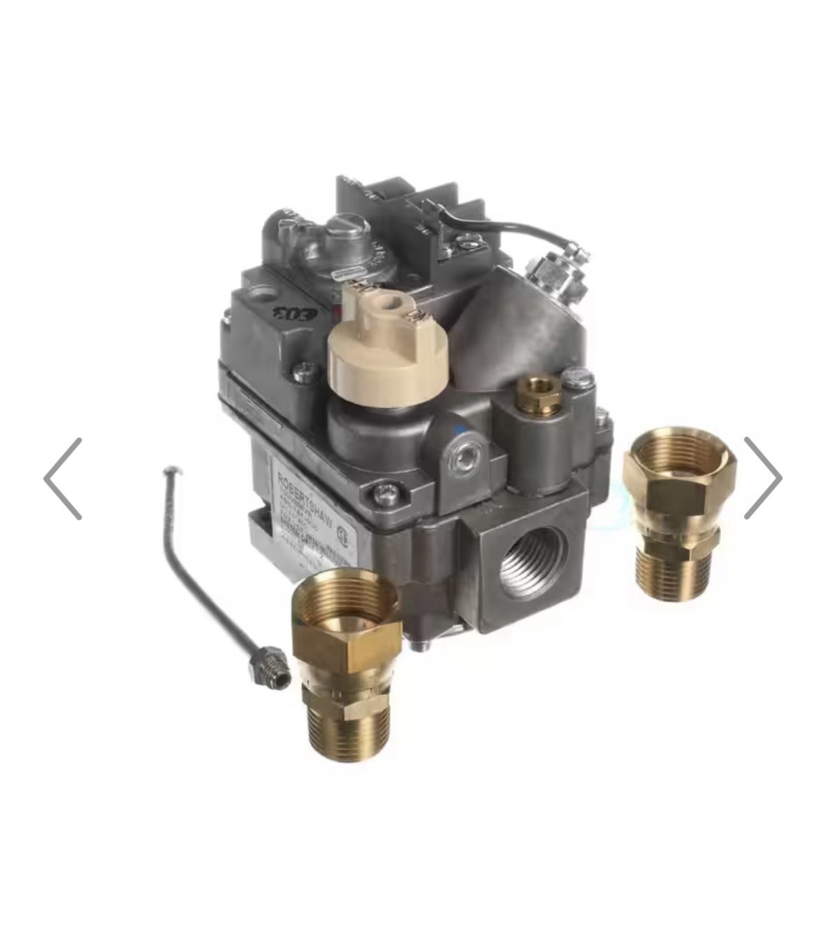 Pitco Gas Valve, Natural Gas, 4.0 Wc 60203001-CL - Genuine OEM Replacement Part