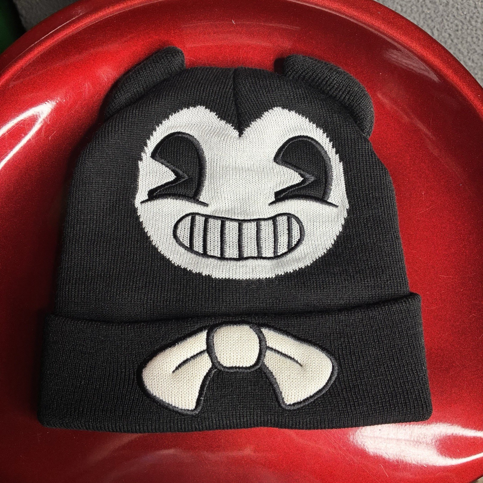 Bendy and the Ink Machine Licensed 2018 Beanie Mad Engine Trapper Cartoon Goth