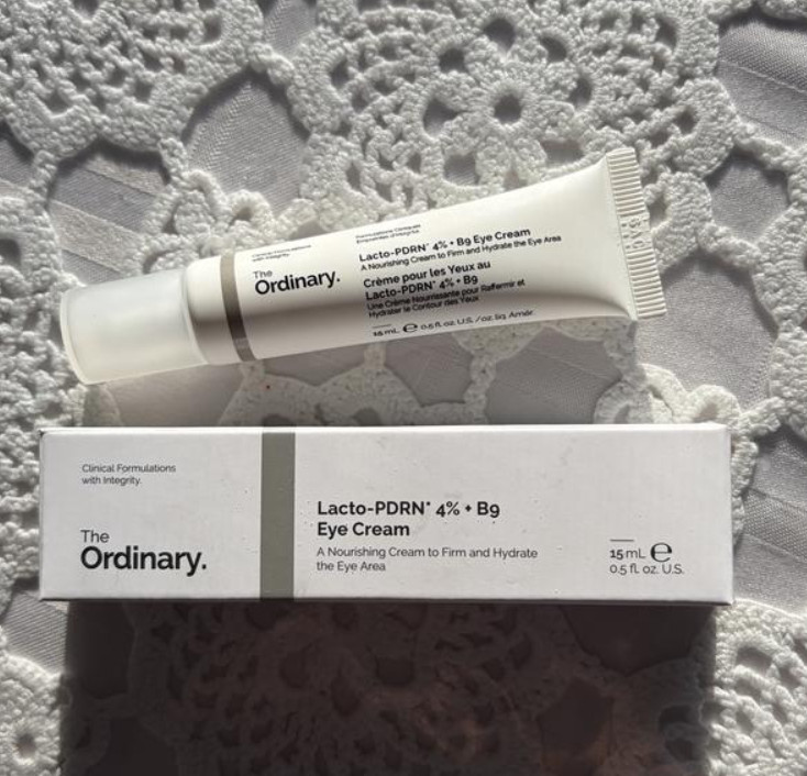NIB 100% Authentic The Ordinary Lacto-PDRN* 4% + B9 Eye Cream,0.5 oz /15 ml
