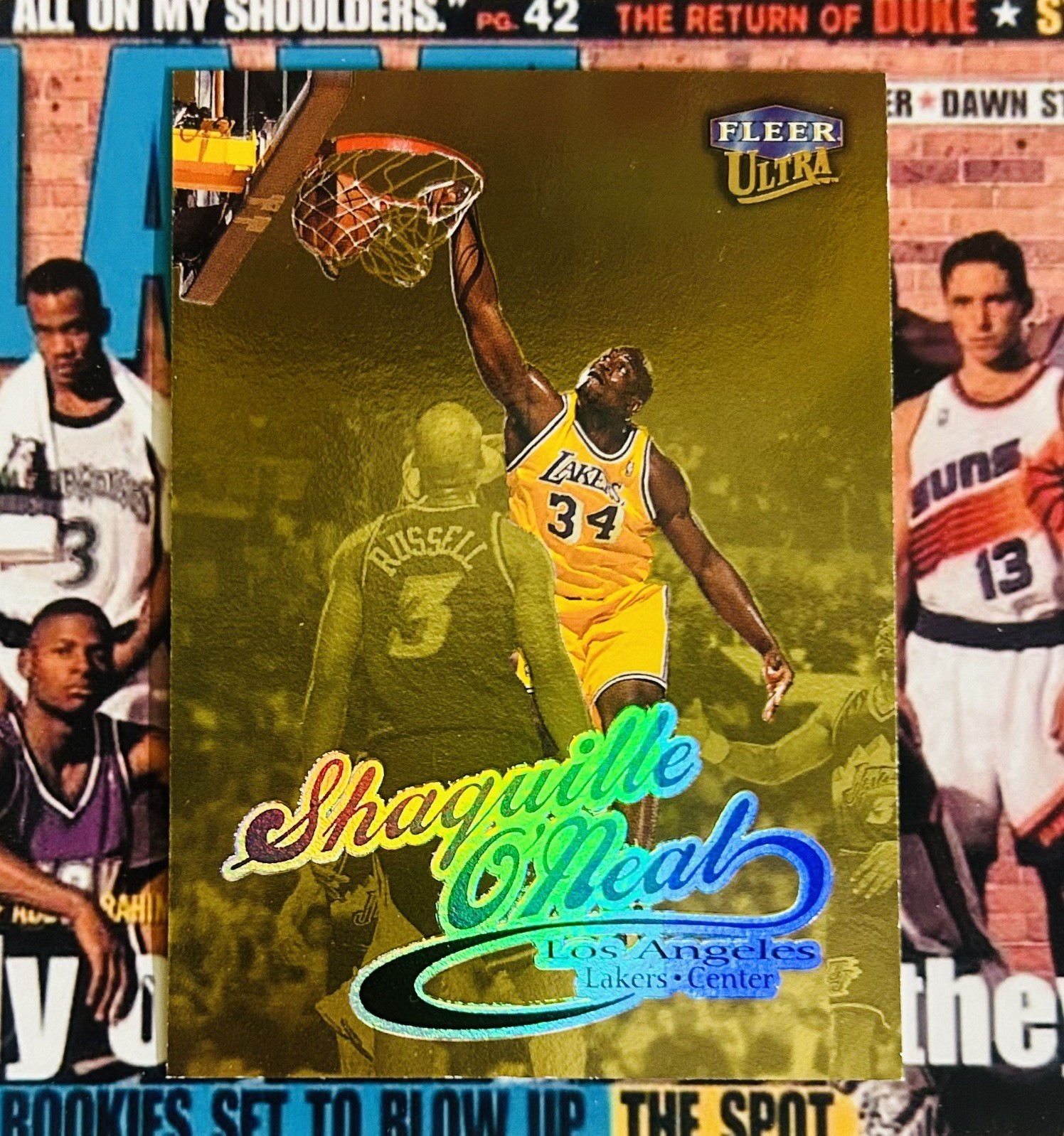 1998-99 Fleer Ultra - Shaquille O\'Neal #93G Gold Medallion