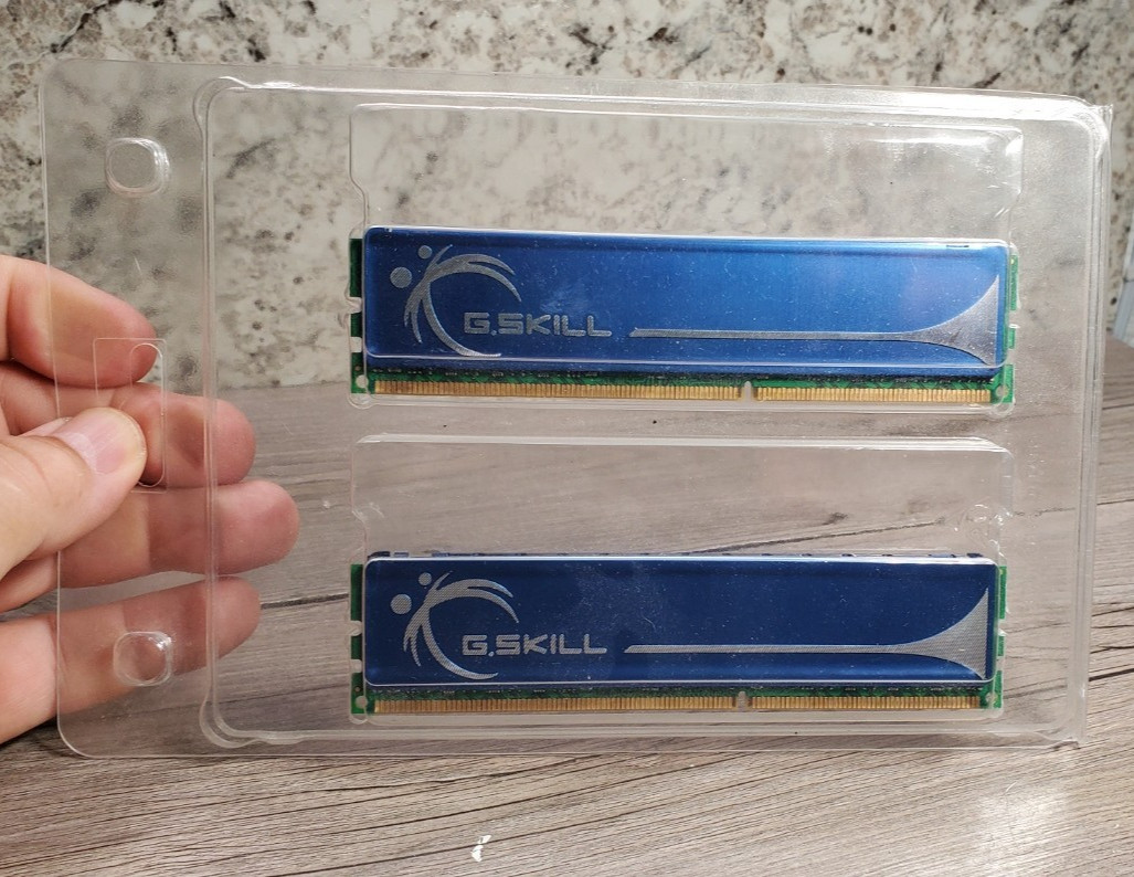 G.SKILL 4GB Kit 2x2GB DDR3 1333 PC3 10666 CL8 Desktop RAM F3-10666CL8D-4GBHK