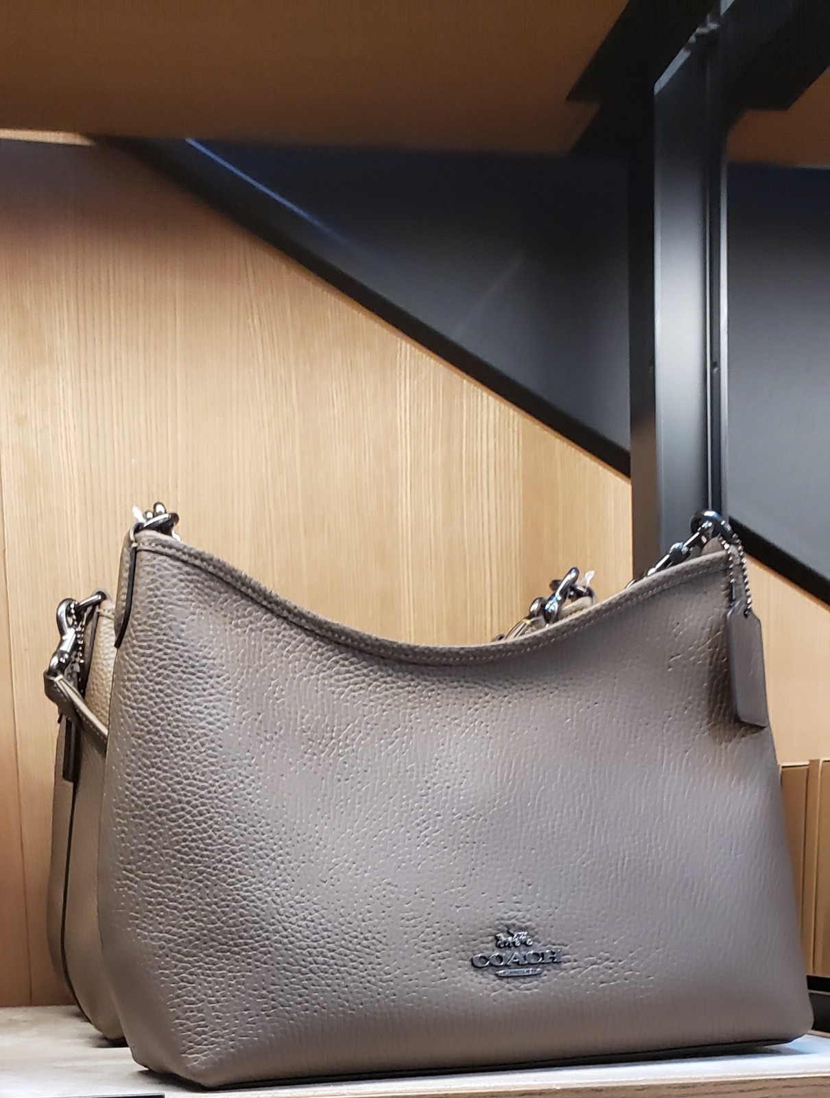NWT Coach Laurel Shoulder Bag Crossbody CR148 Gold/Maple Soft pebble leather