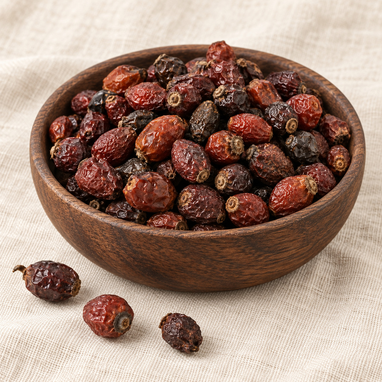 Whole Rose Hips Rosa canina Dried Fruit Botanical Tea Ingredient