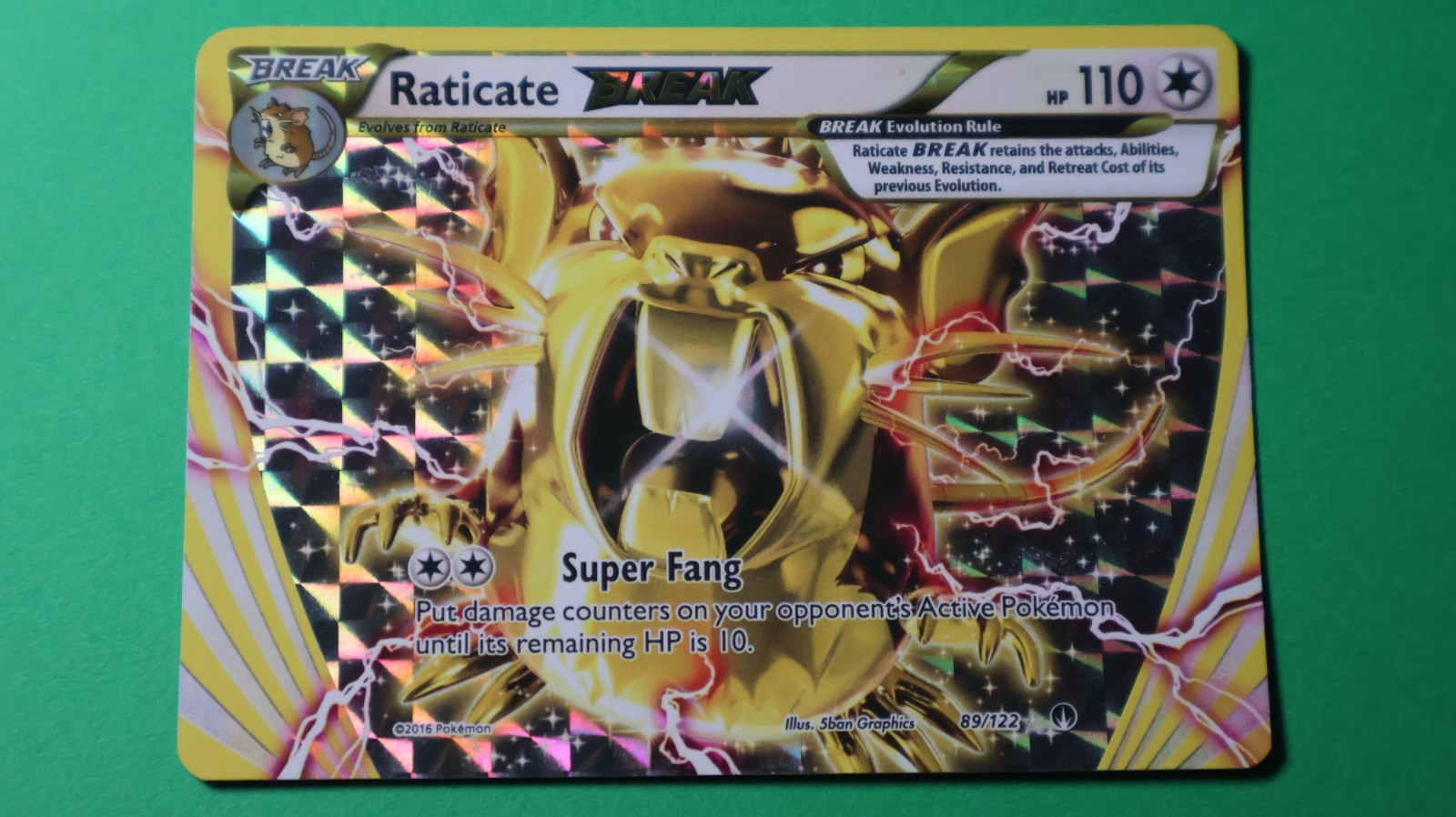 Raticate BREAK 89/122 BREAKpoint