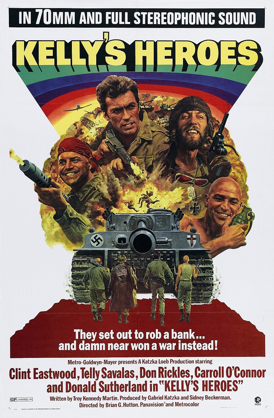 KELLY\'S HEROES Movie Poster