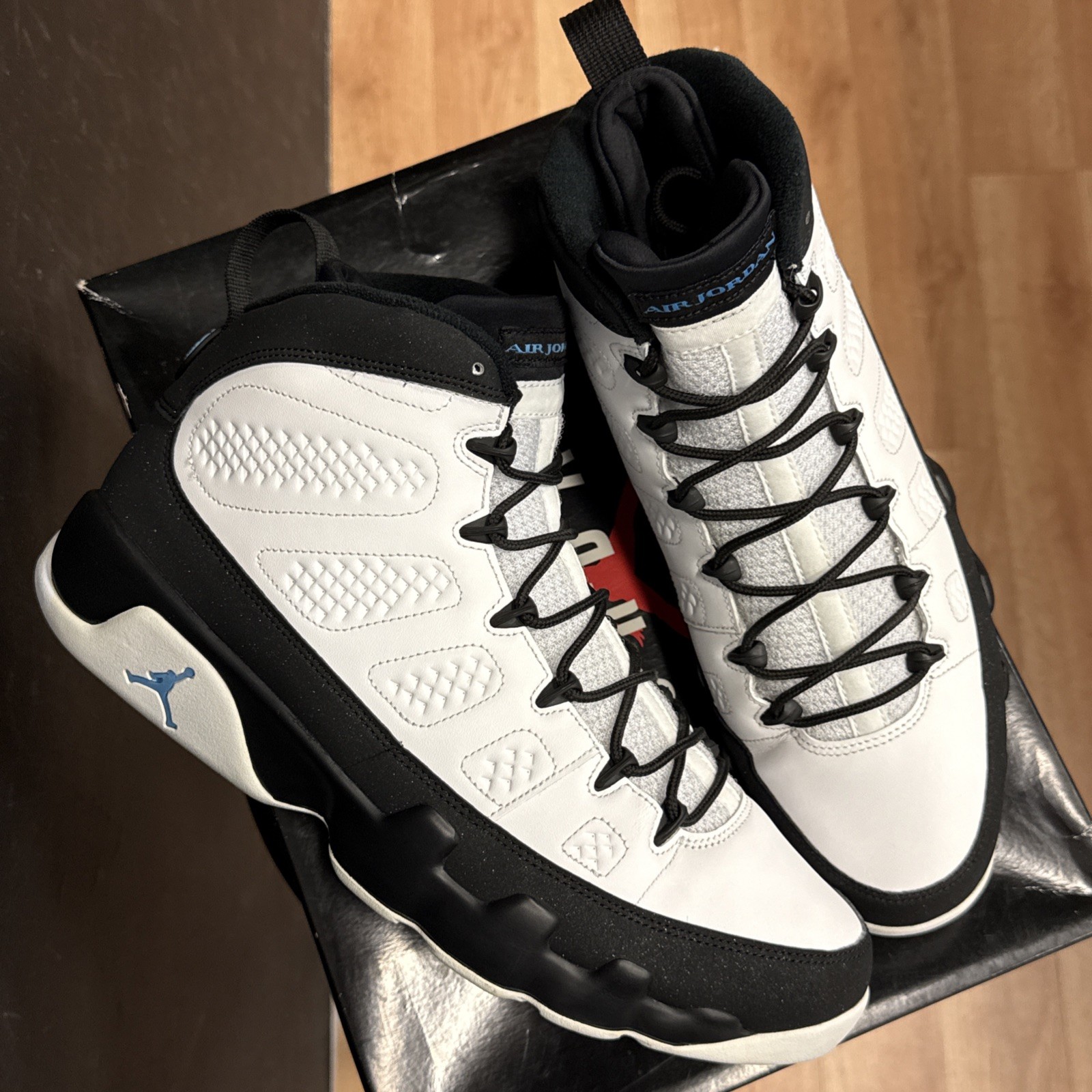 Jordan 9 Retro Univeristy Blue (2020) Size 13 PREOWNED (OG ALL/CLEAN) CT8019-140 Jordan 9 Retro Univeristy Blue (2020) Size 13 PREOWNED (OG ALL/CLEAN) CT8019-140