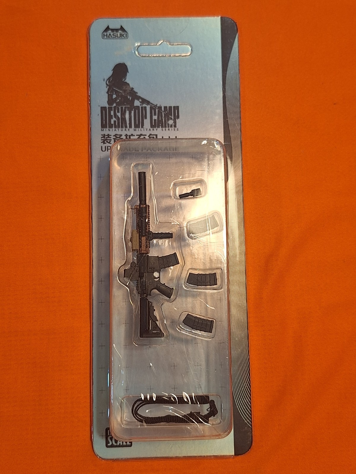 Authentic HASUKI1/12 WM-04B Assault Rifle Set Black for 6\ Authentic HASUKI1/12 WM-04B Assault Rifle Set Black for 6\