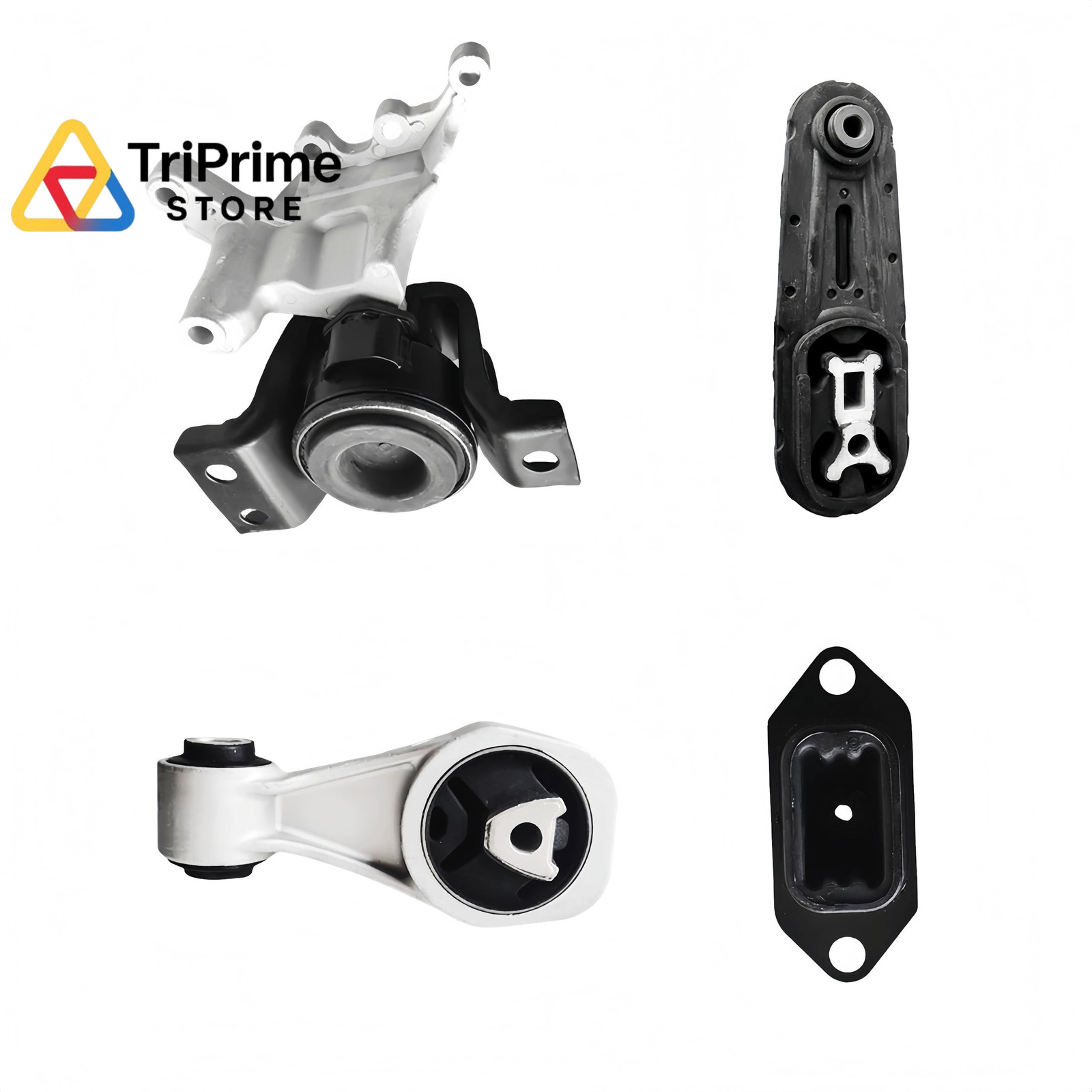 4PC Engine Motor & Transmission Mount Kit - Compatible with Nissan Sentra 13-19 4PC Engine Motor & Transmission Mount Kit - Compatible with Nissan Sentra 13-19