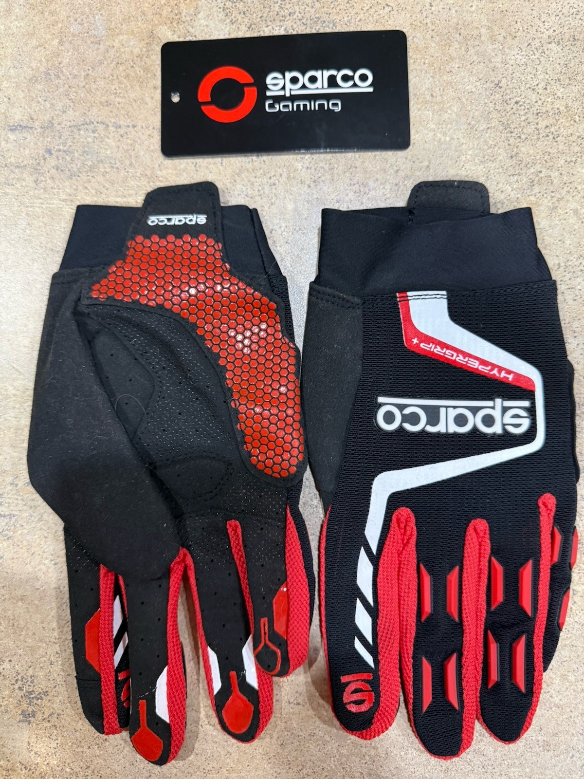 Sparco Hypergrip+ Gaming Gloves | All Sizes & Colors | Sim Racing, Esports, Race Sparco Hypergrip+ Gaming Gloves | All Sizes & Colors | Sim Racing, Esports, Race