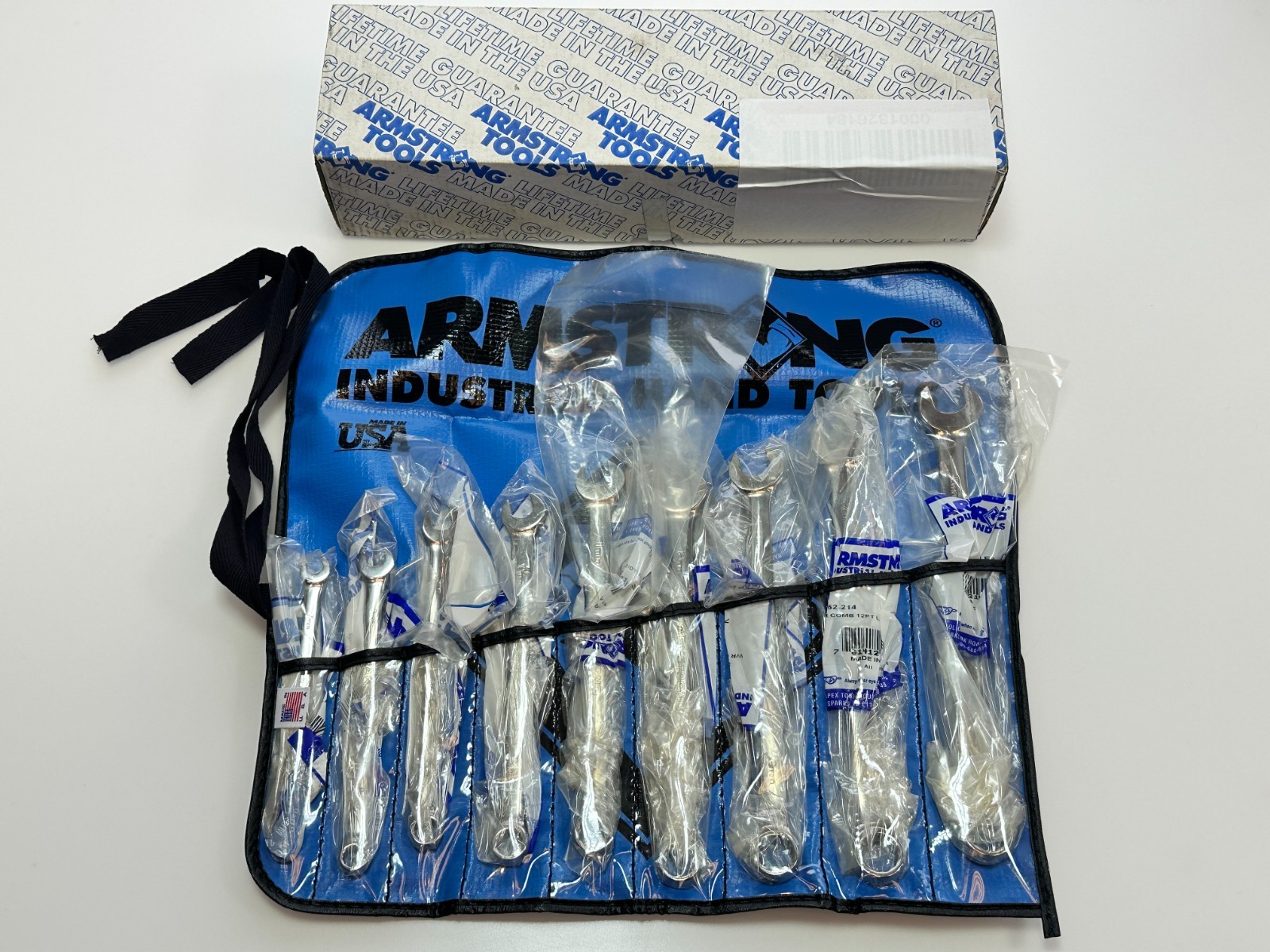 NOS Armstrong 52-630 9pc 12 Point Metric Full Polish Long Combination Wrench Set NOS Armstrong 52-630 9pc 12 Point Metric Full Polish Long Combination Wrench Set