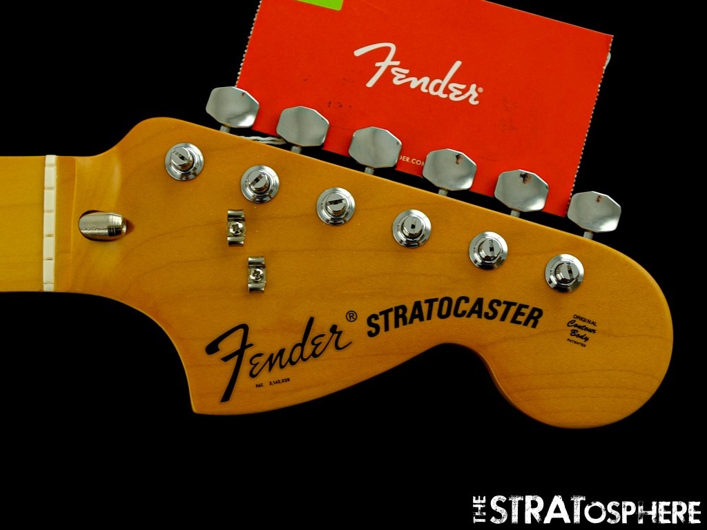 Fender AV II American Vintage 1973 Strat NECK & TUNERS 73 Stratocaster Maple
