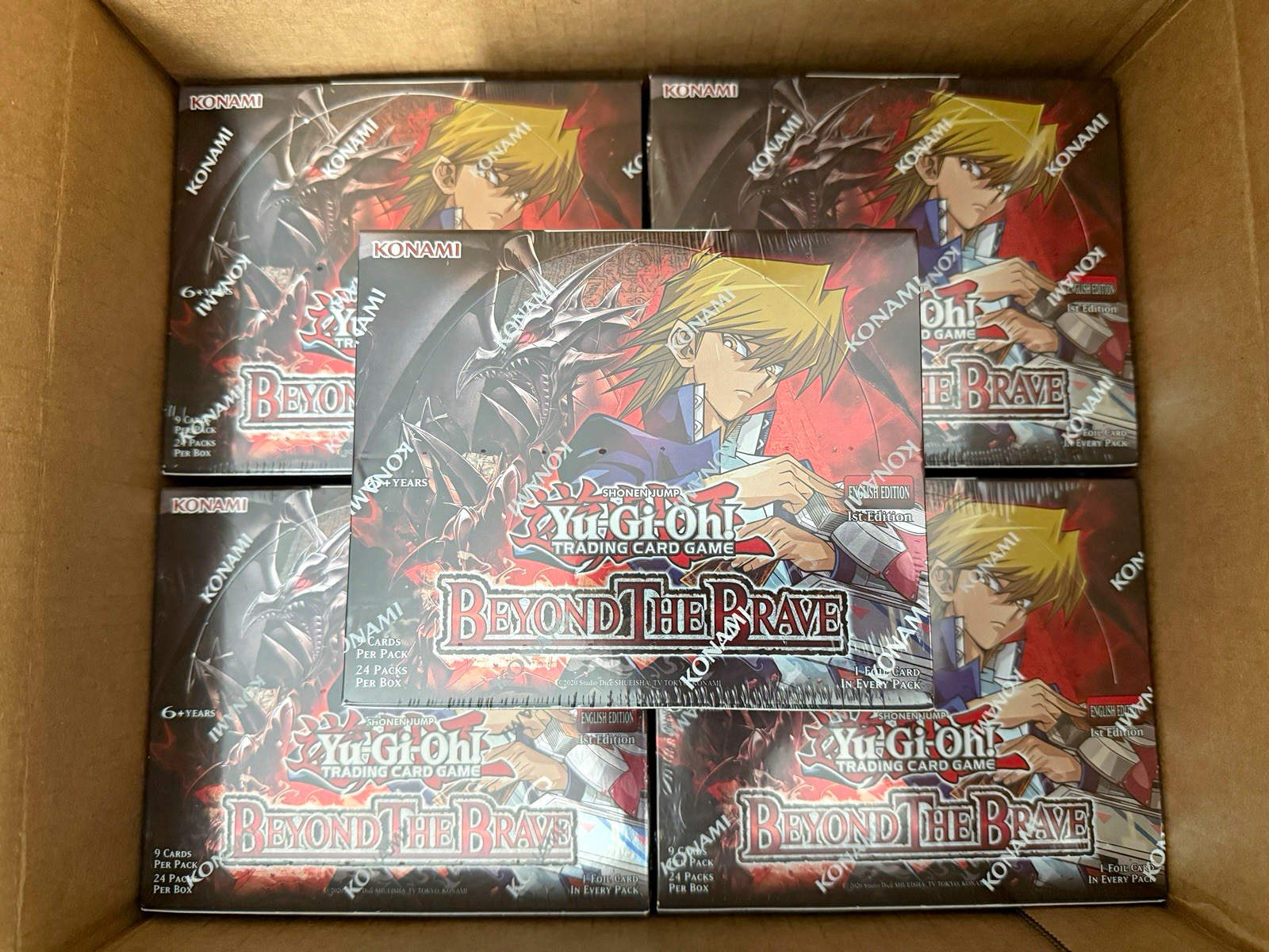 Konami Yu-Gi-Oh TCG Beyond the Brave 1st Edition English Booster Box