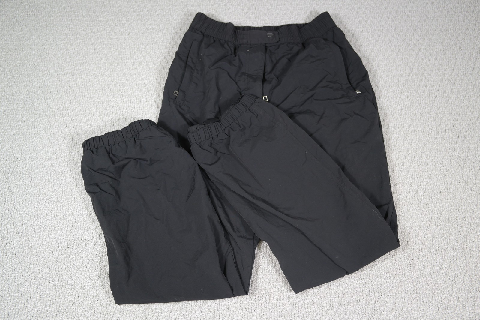 Vintage Obermeyer Snow Pants Womens 6 Black Ski Elastic Waist 00s 2390-02/03