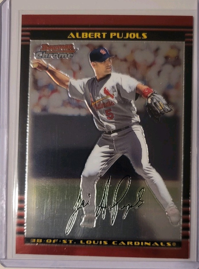 Bowman Chrome Pujols #15