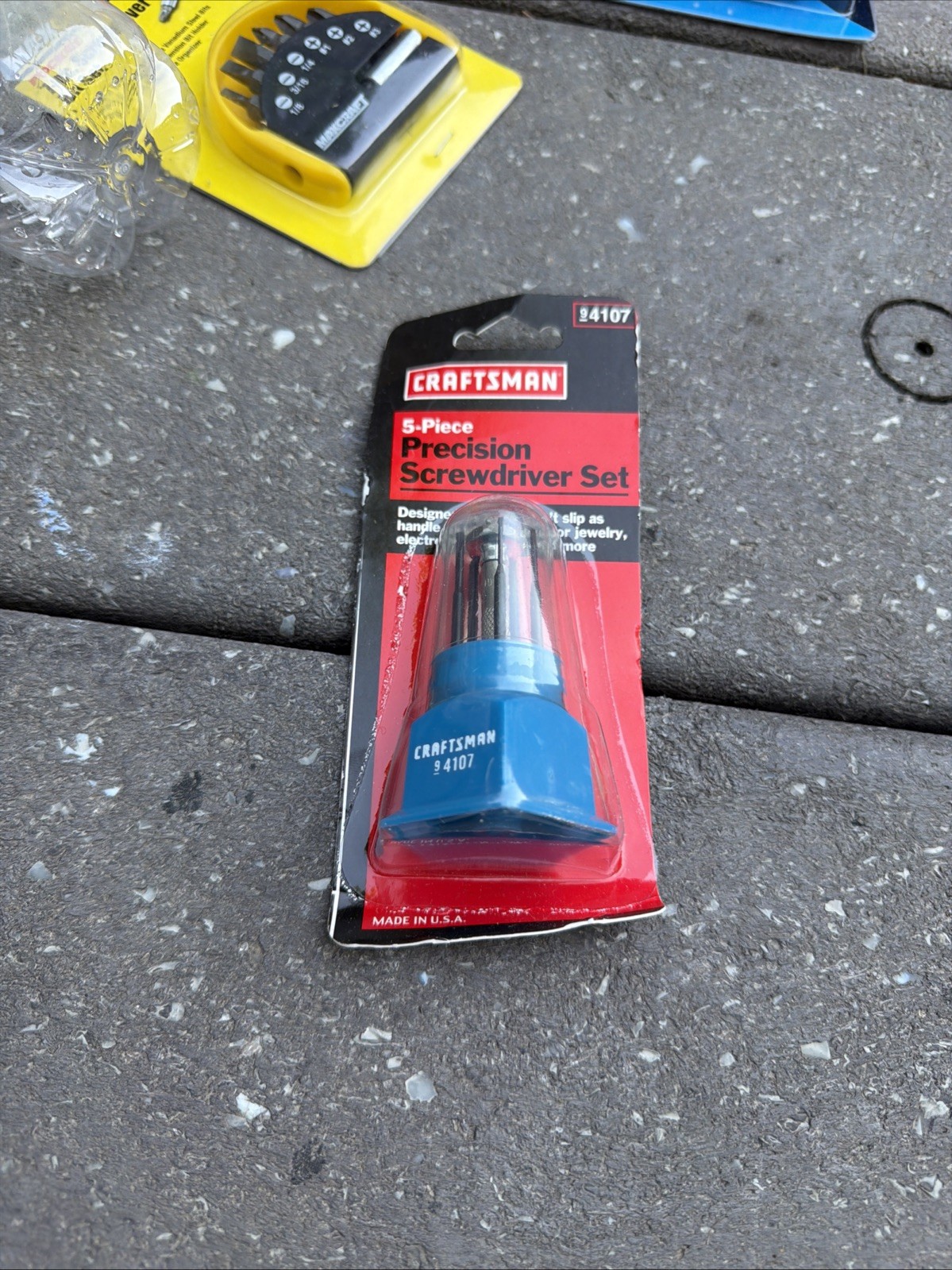 Very Rare Sears Craftsman USA Nos 6pc Precision Screwdriver Set Jewelers 4107 Very Rare Sears Craftsman USA Nos 6pc Precision Screwdriver Set Jewelers 4107