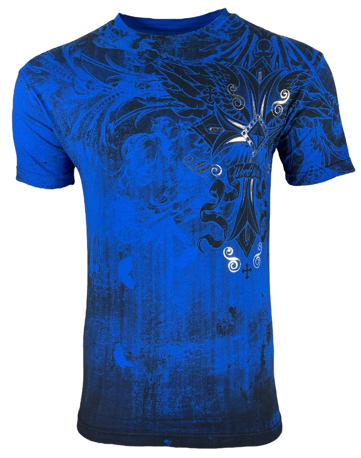 Xtreme Couture By Affliction Men's T-shirt Loyal Following Cross Biker S-5XL